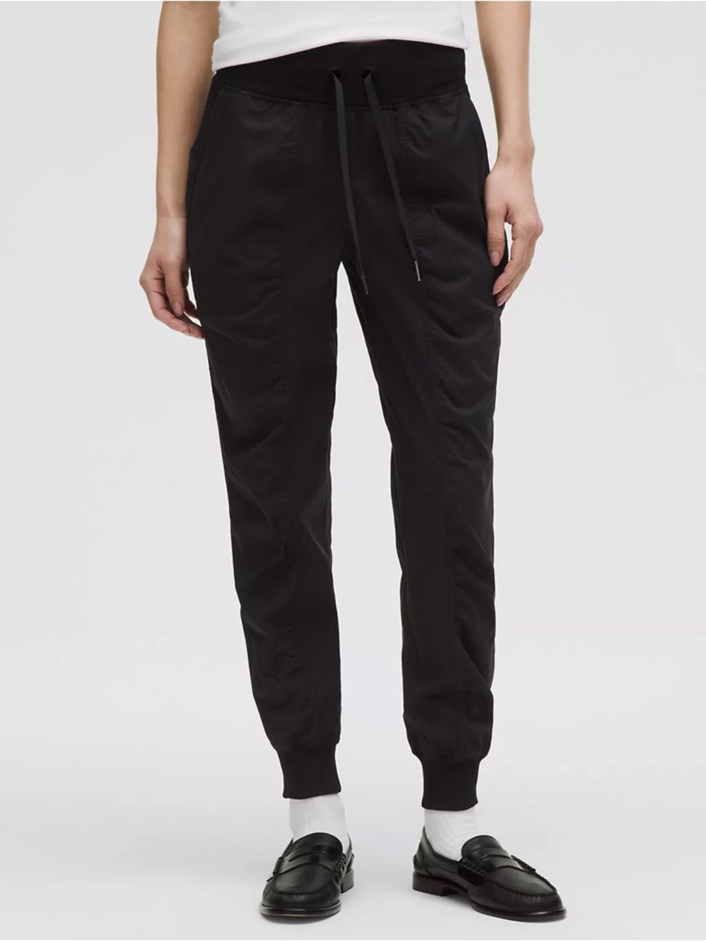 Lululemon Dance Studio Joggers Size 4 Black High Rise Athletic Pants Lightweight - Picture 3 of 8